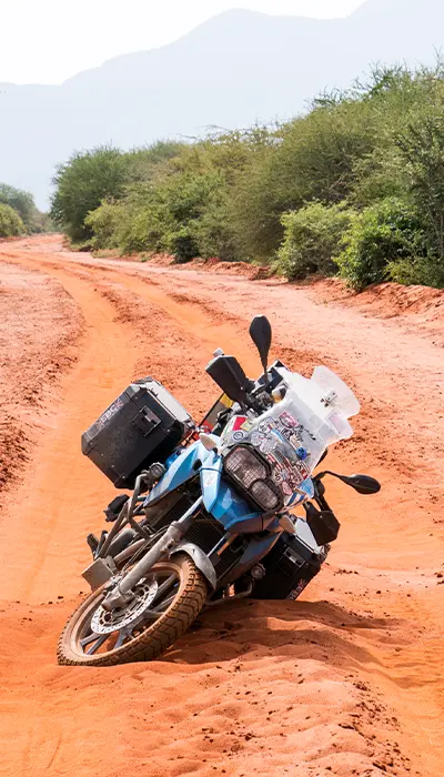 Travelling abroad by motorcycle: 