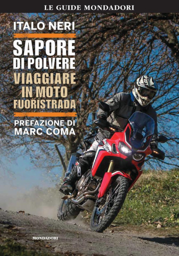 Cover book  Sapore di Polvere- Viaggiare in moto fuoristrada